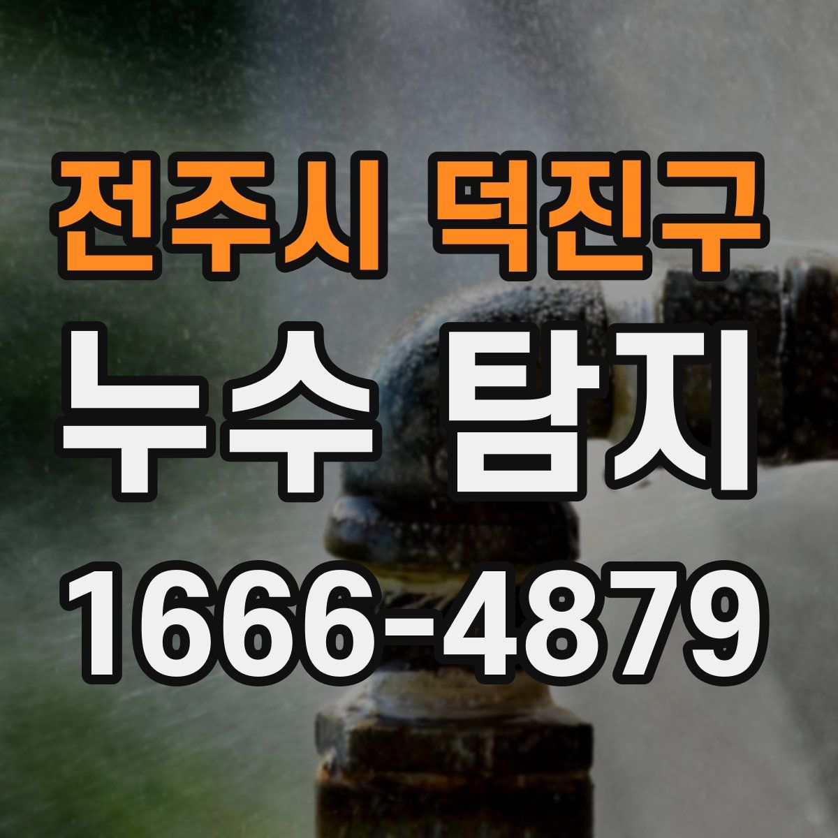 전주시 덕진구 누수 탐지