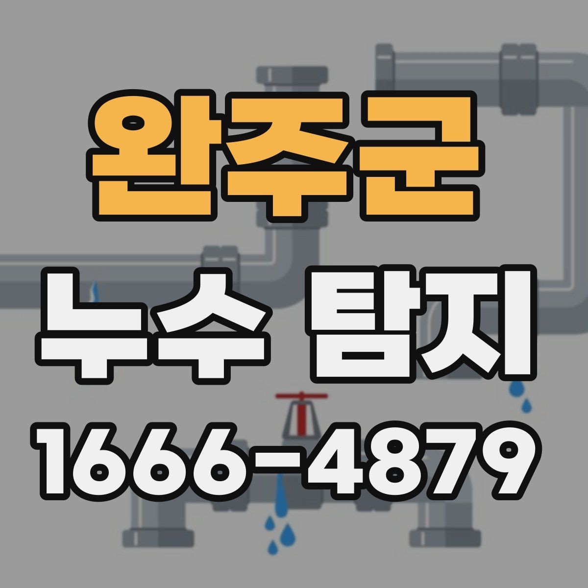 완주군 누수 탐지 후 보험 처리 가능 여부 확인