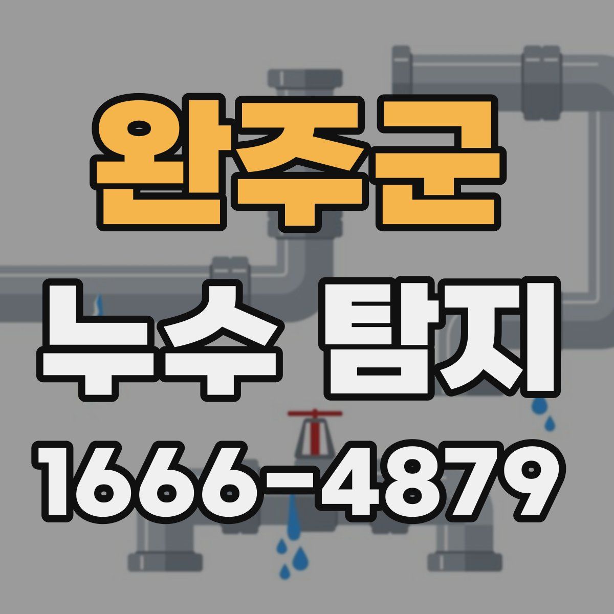 완주군 누수 탐지
