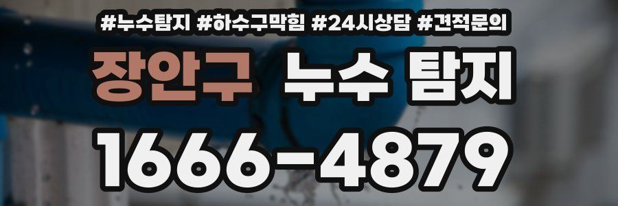 장안구 누수 탐지