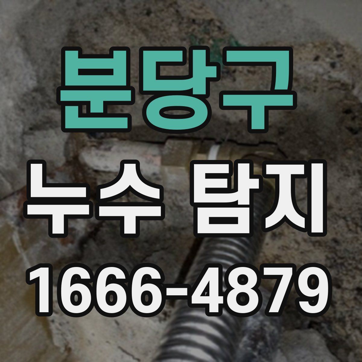 분당구 누수 탐지