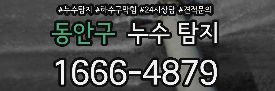 동안구 누수 탐지