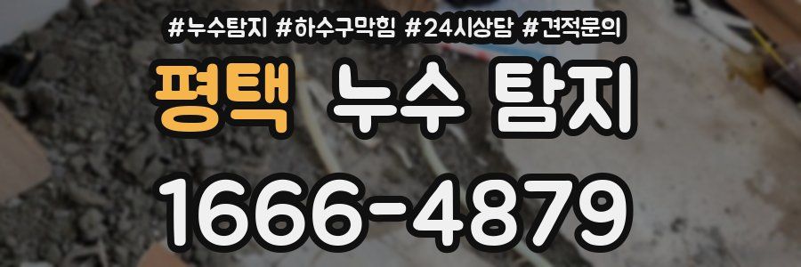 평택 누수 탐지