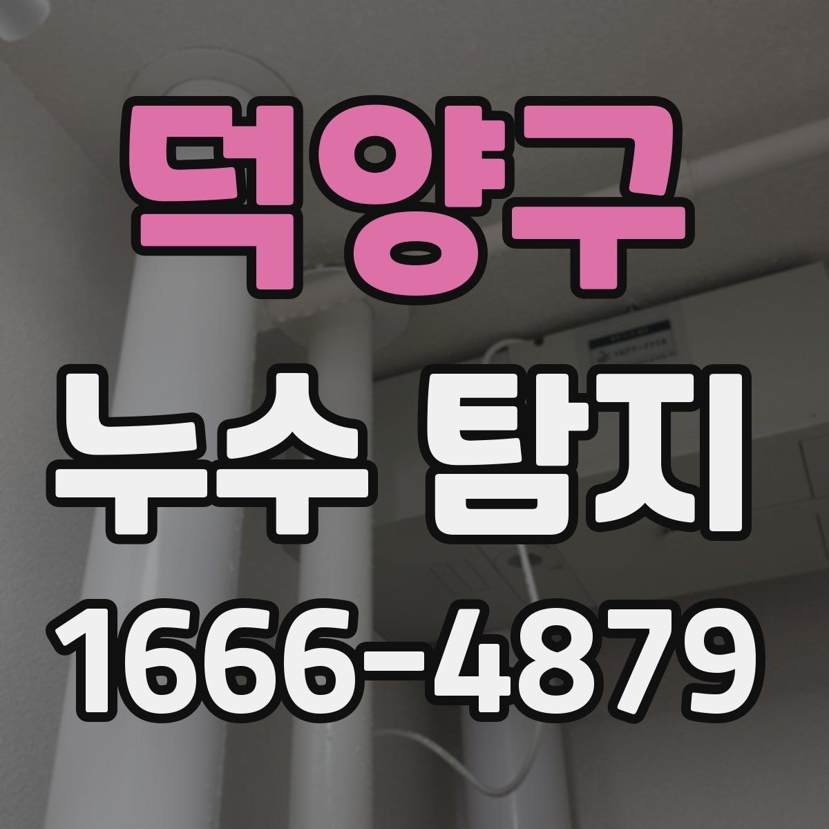 덕양구 누수 탐지 결과를 바탕으로 한 후속 조치