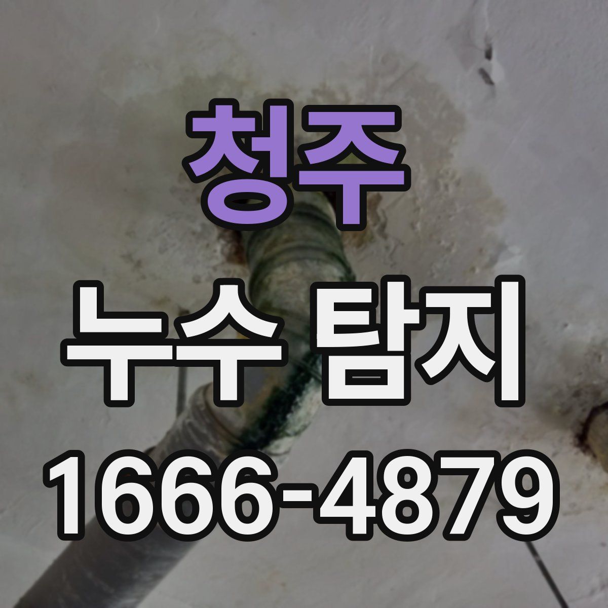 청주 누수 탐지