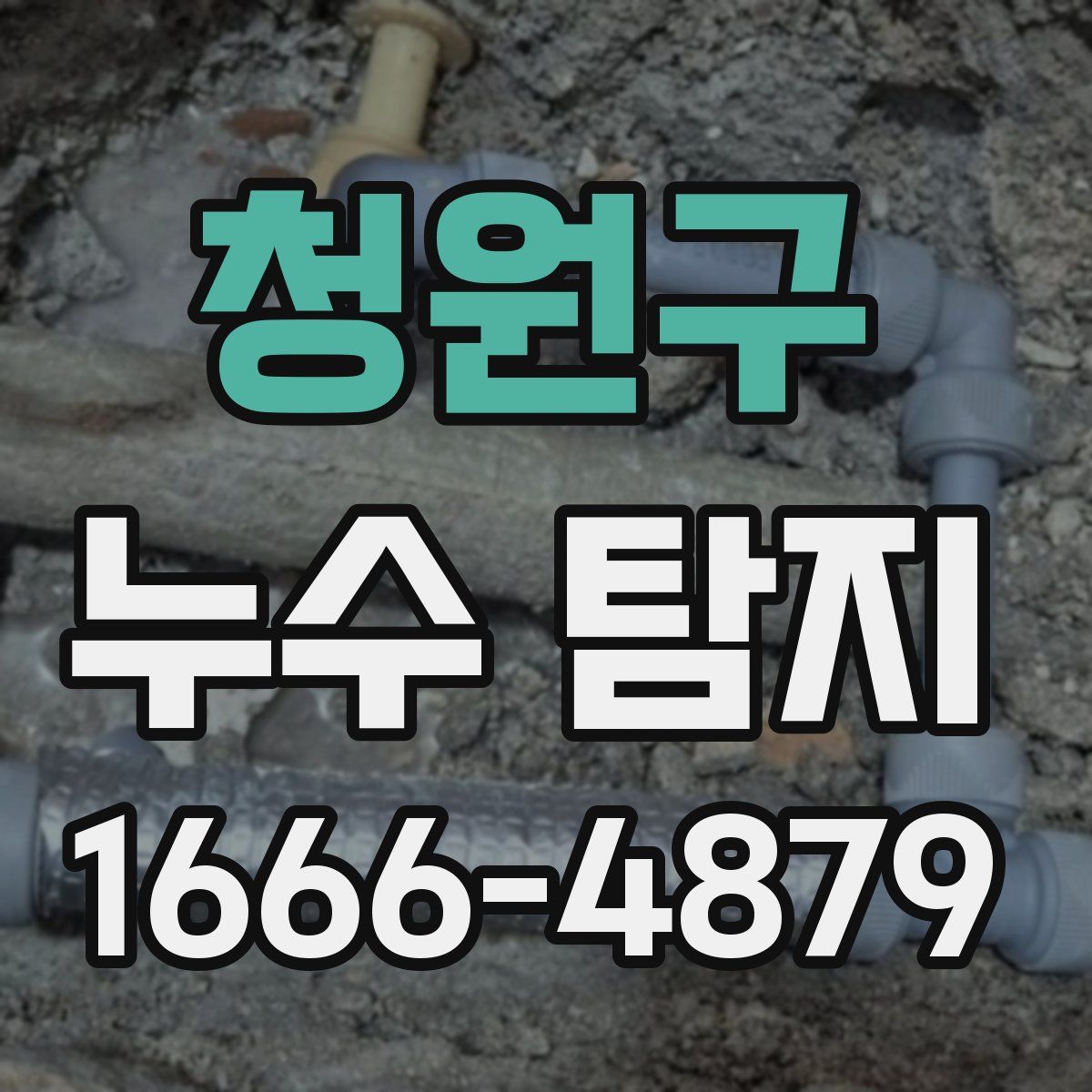 청원구 누수 탐지