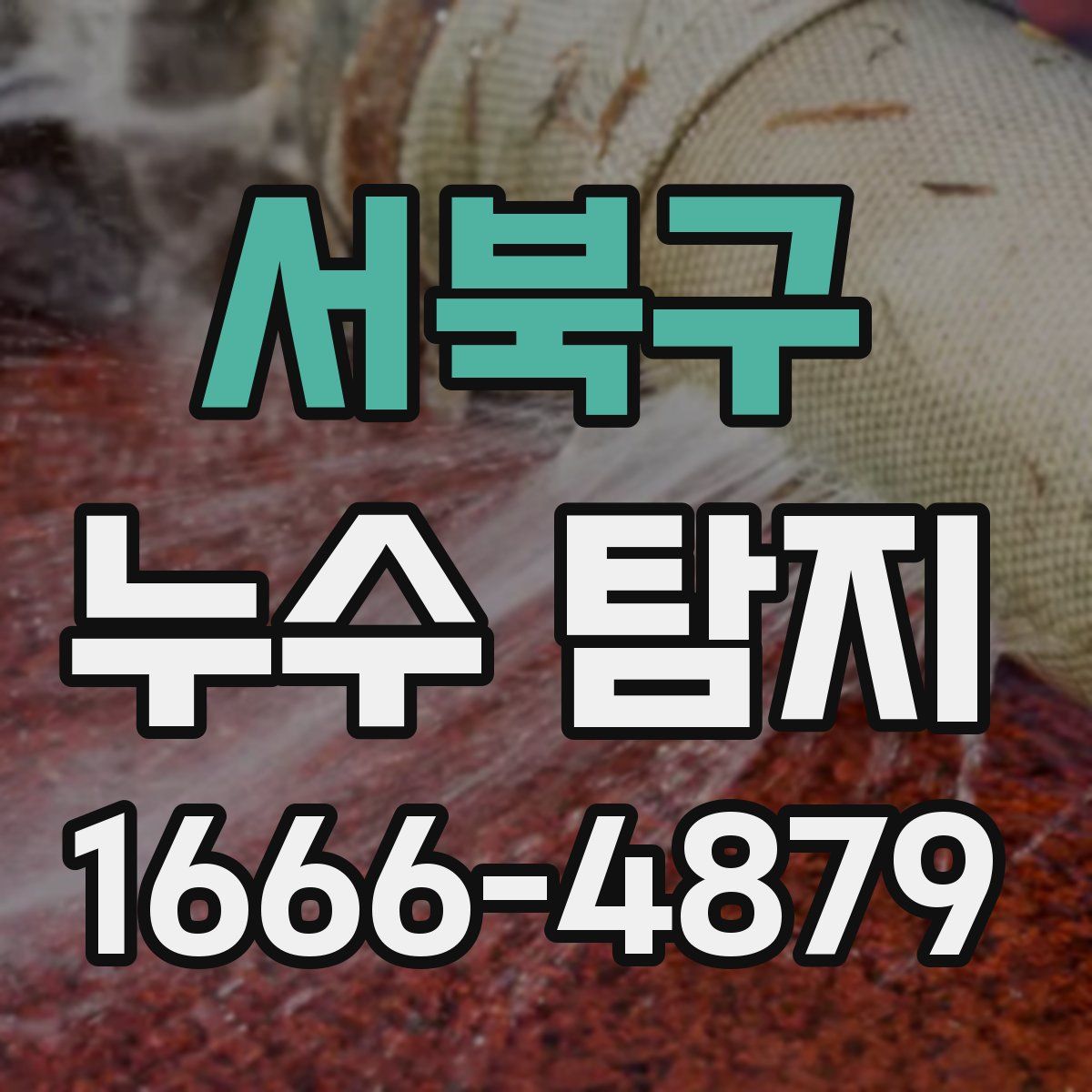 서북구 누수 탐지