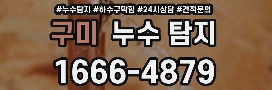 구미 누수 탐지