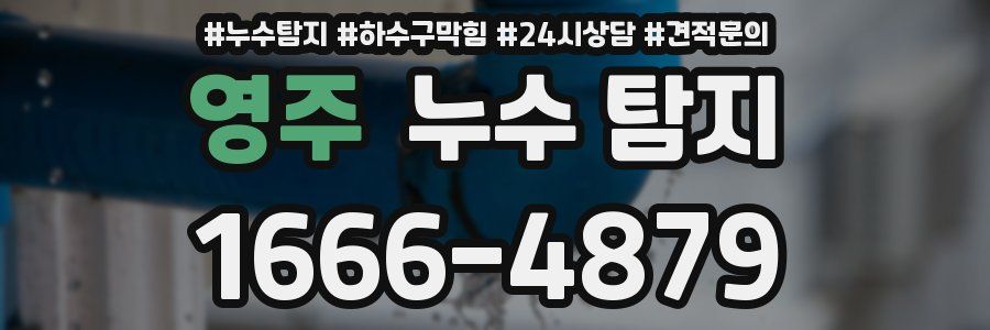 영주 누수 탐지