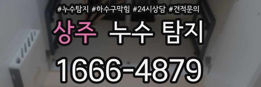 상주 누수 탐지