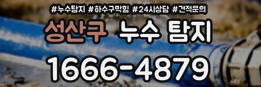 성산구 누수 탐지