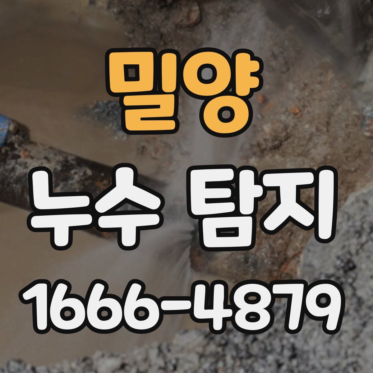 밀양 누수 탐지