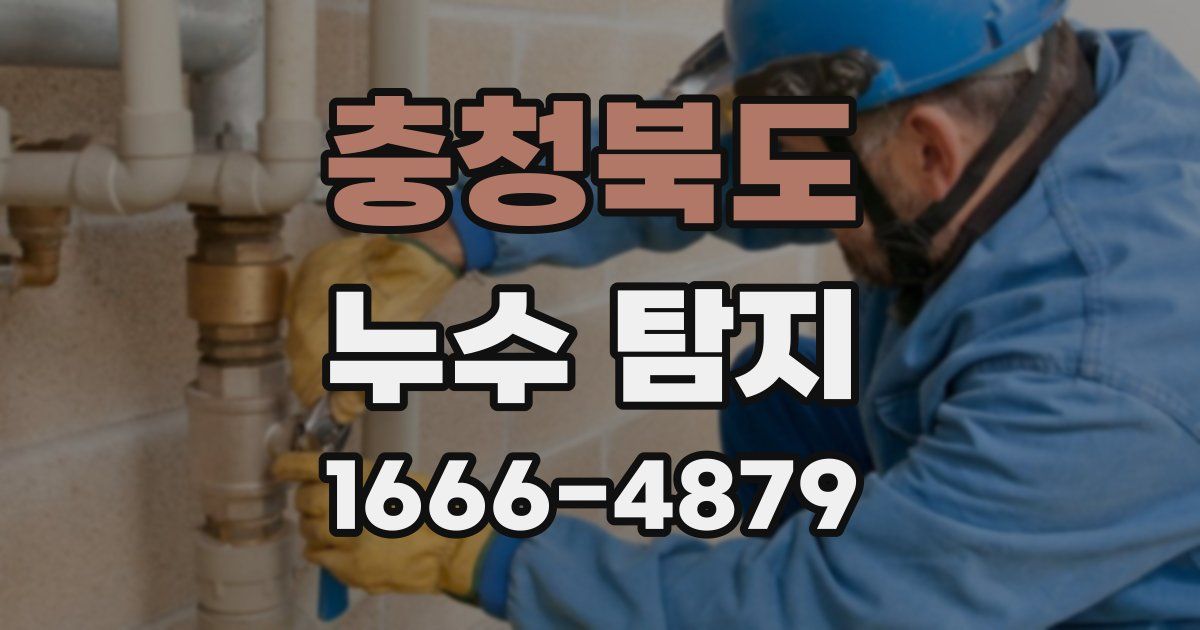 충청북도 누수 탐지