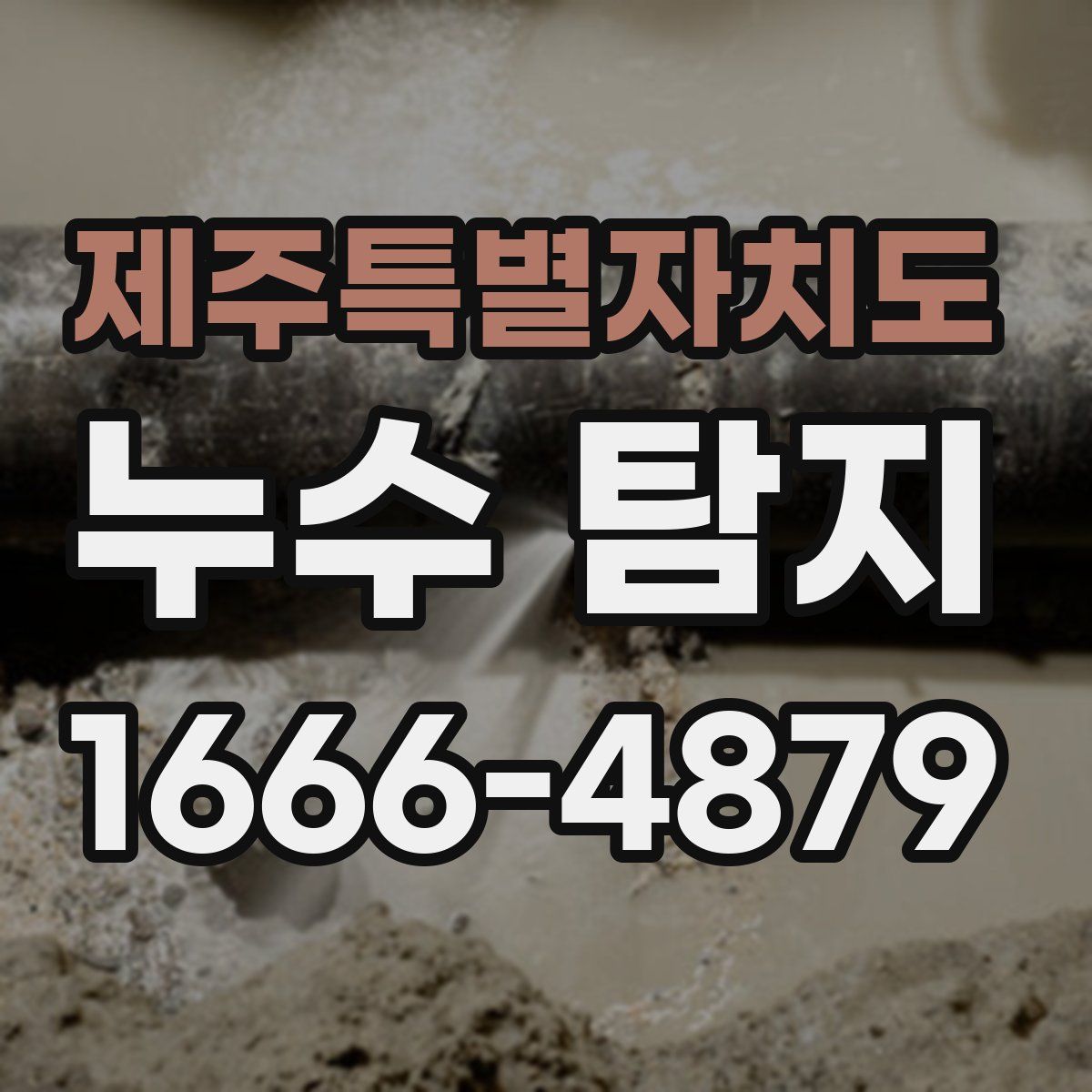 제주특별자치도 누수 탐지