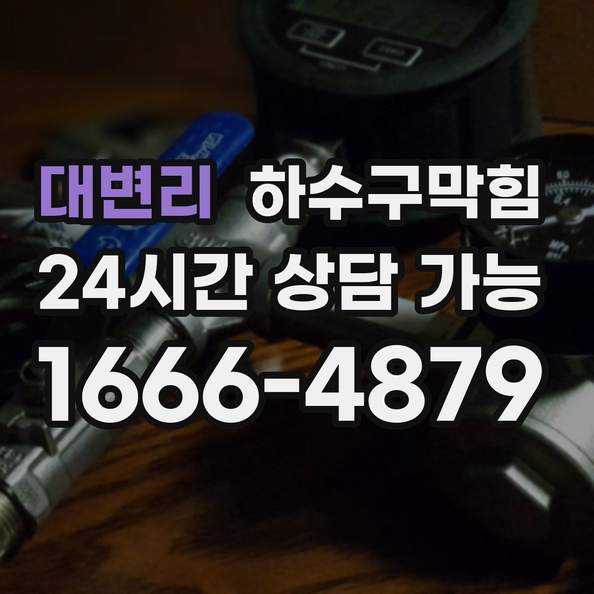 대변리 하수구막힘