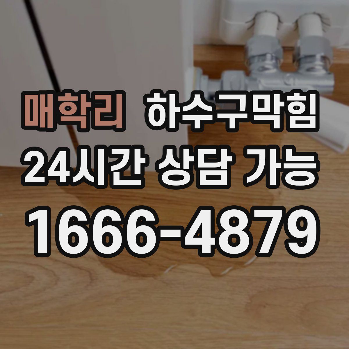 매학리 하수구막힘