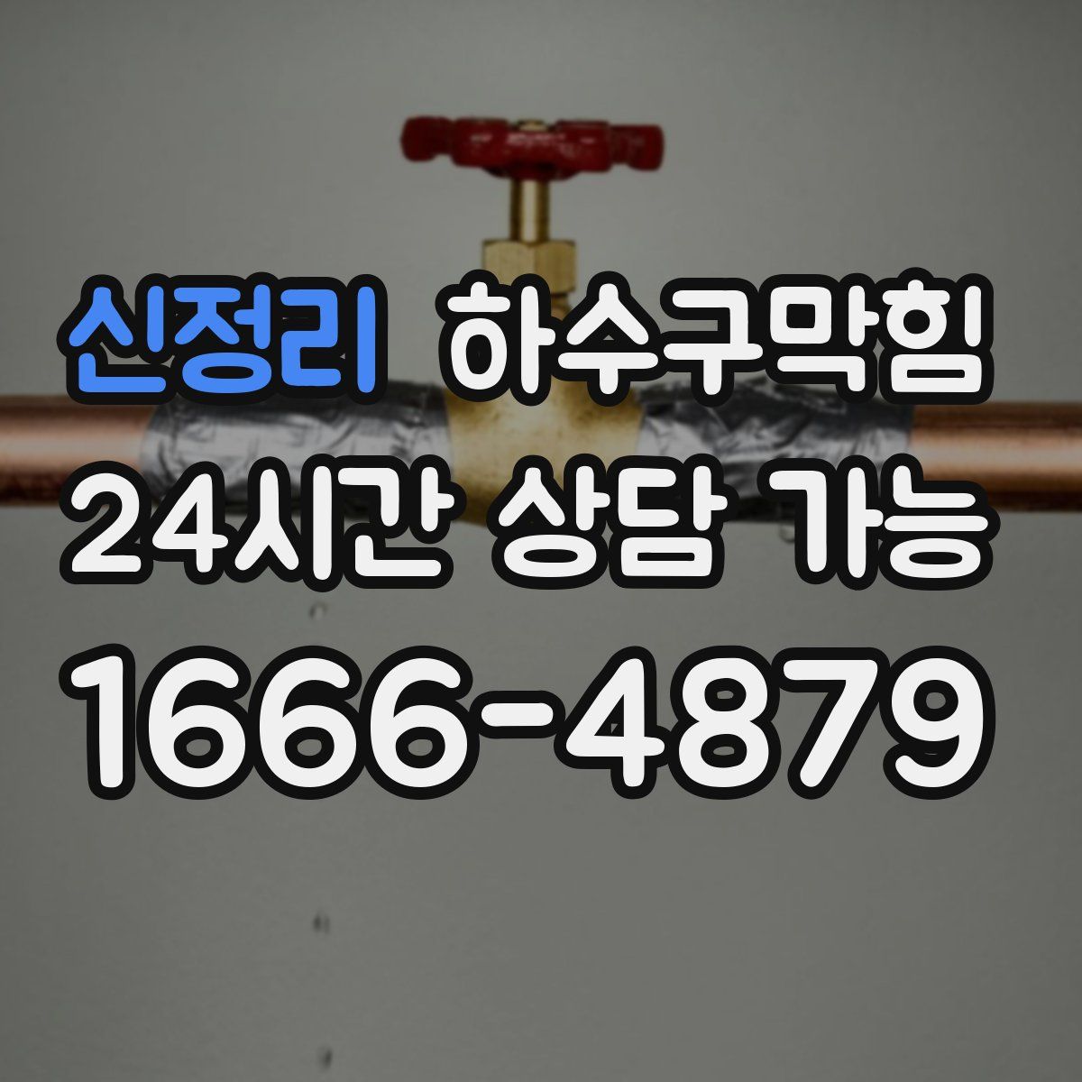 신정리 하수구막힘