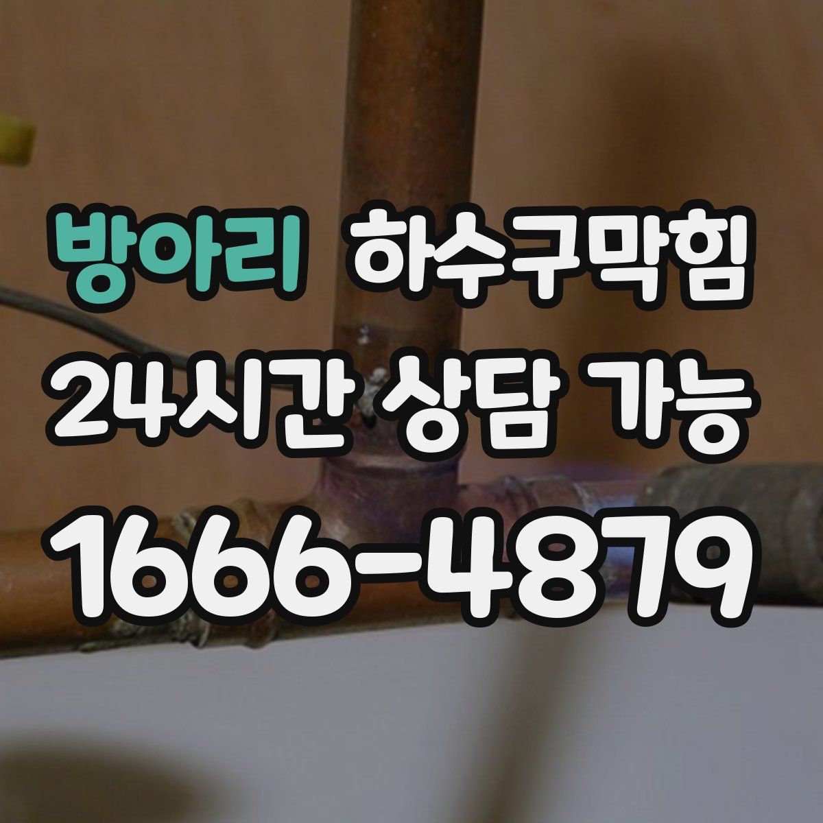 방아리 하수구막힘