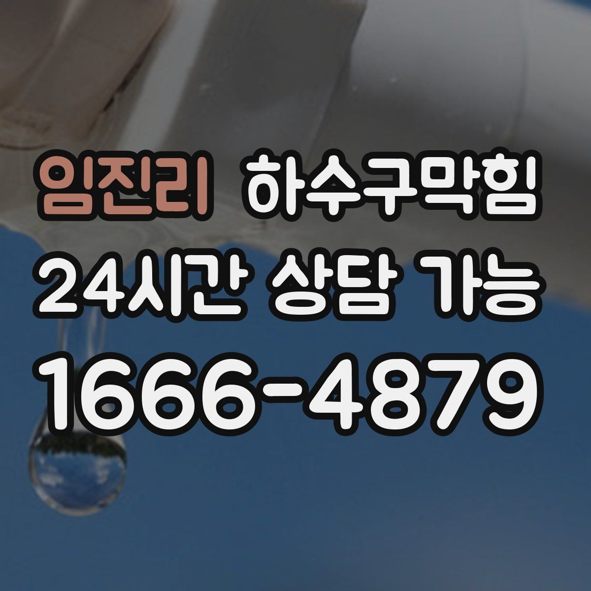 임진리 하수구막힘