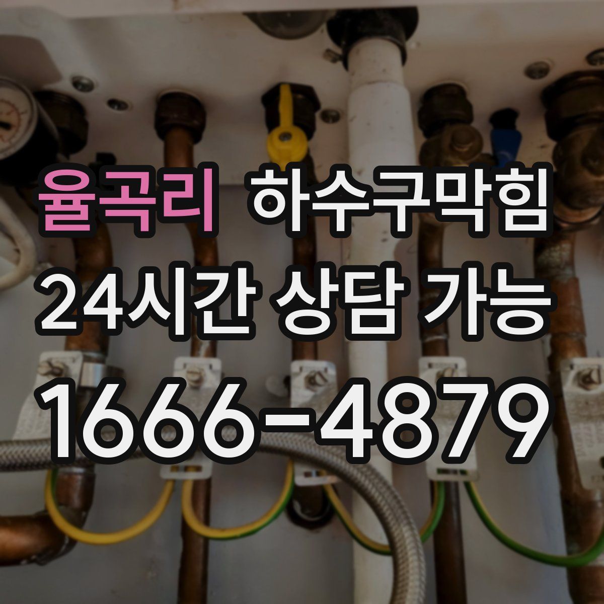 율곡리 하수구막힘