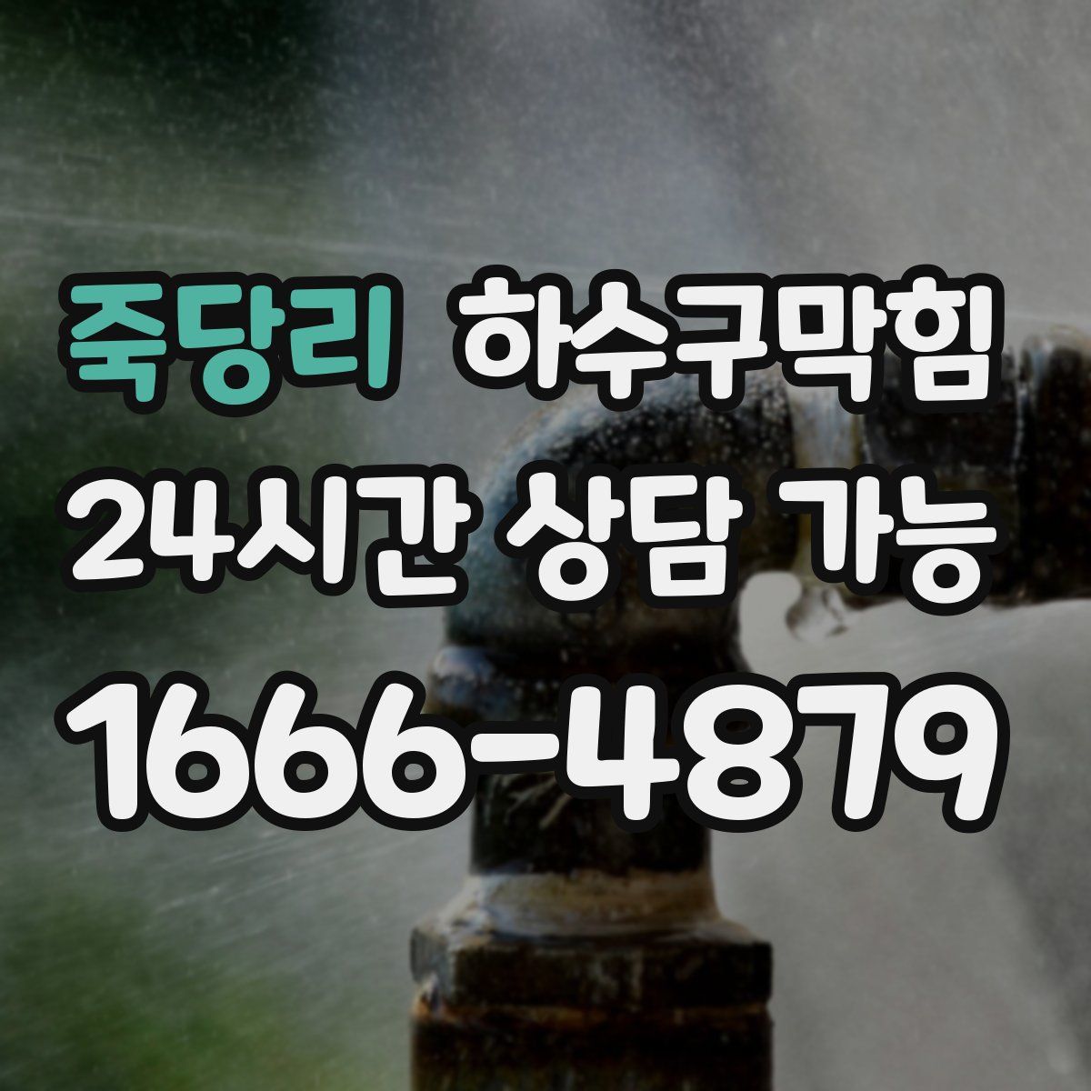 죽당리 하수구막힘