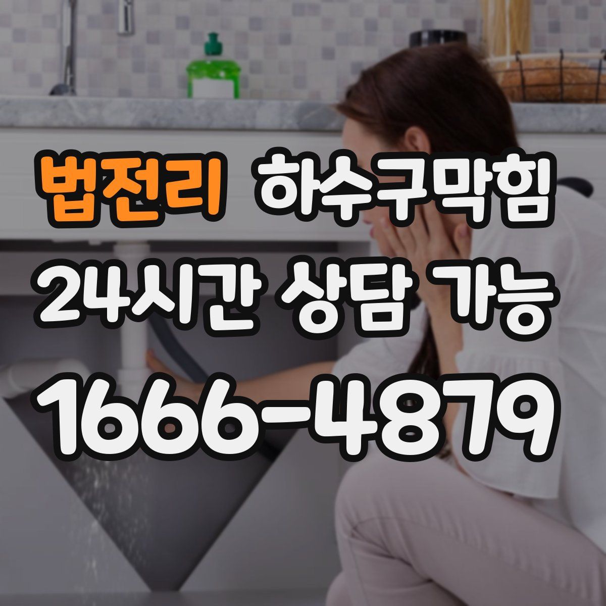 법전리 하수구막힘