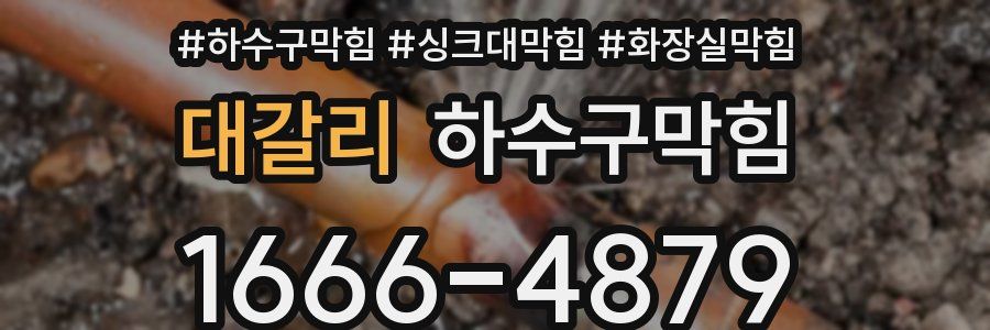 하수구막힘