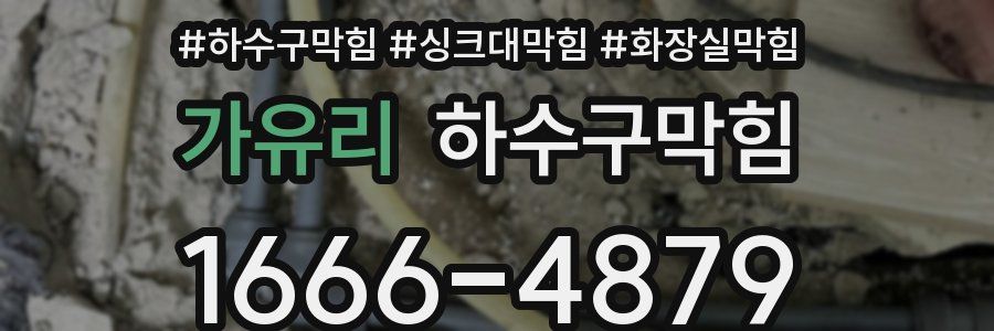 하수구막힘