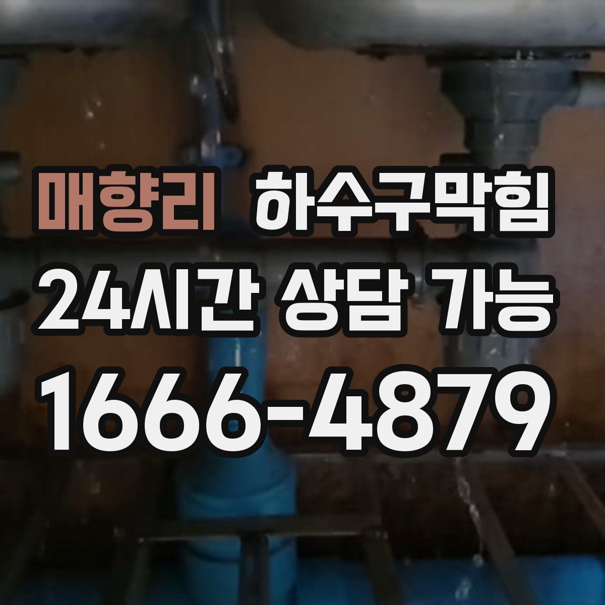 매향리 하수구막힘