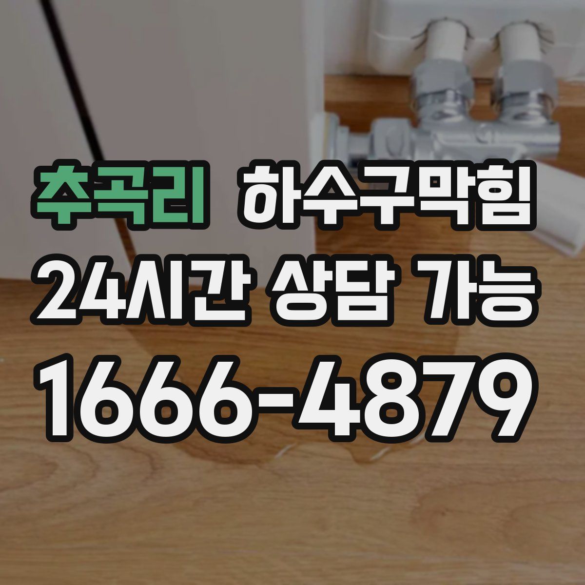 추곡리 하수구막힘