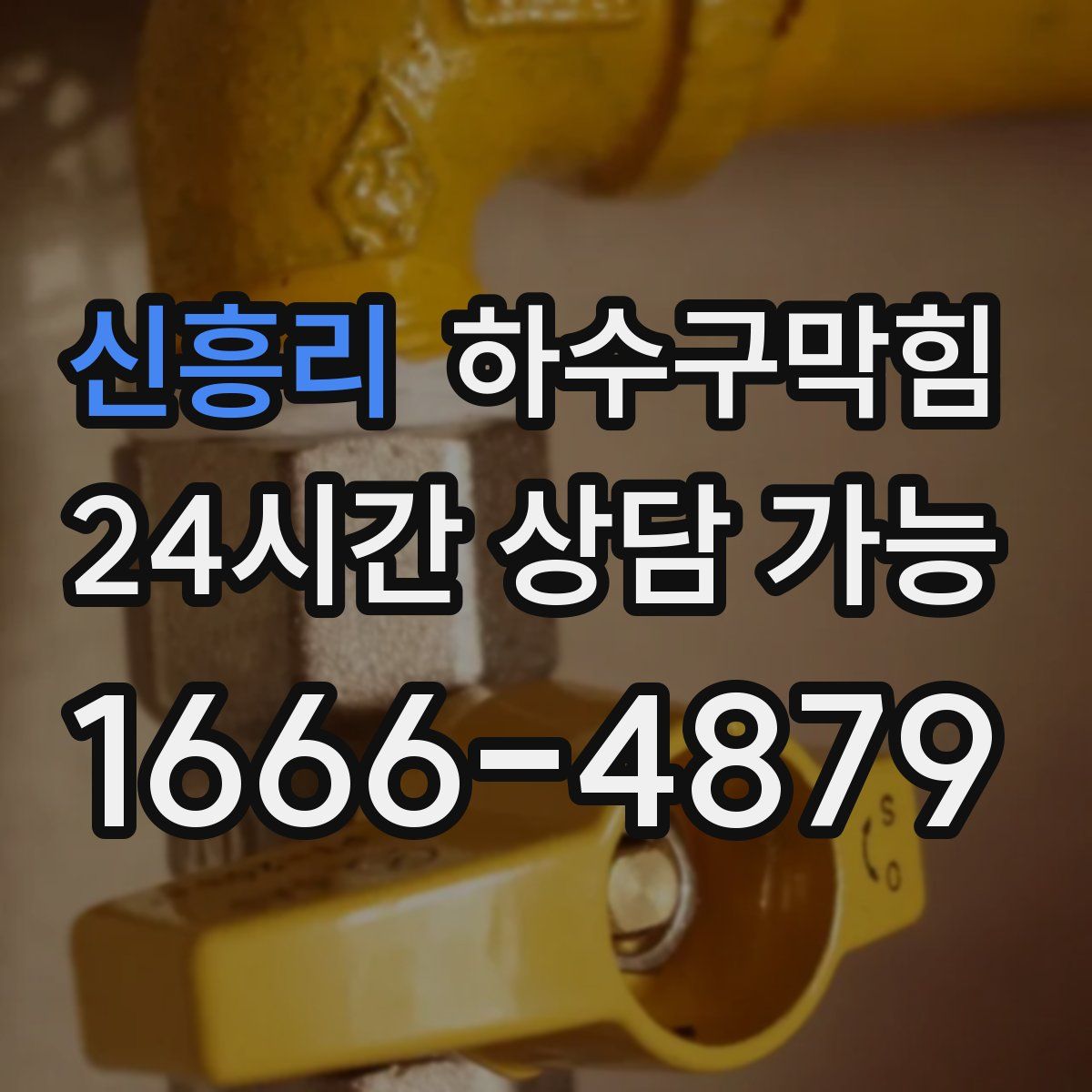 신흥리 하수구막힘