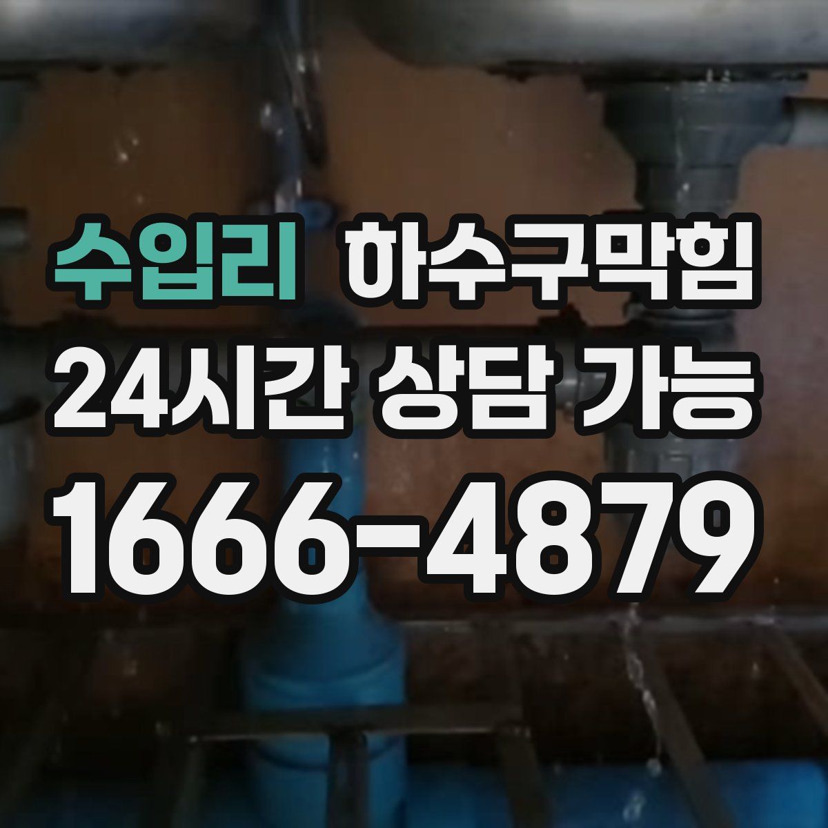 수입리 하수구막힘