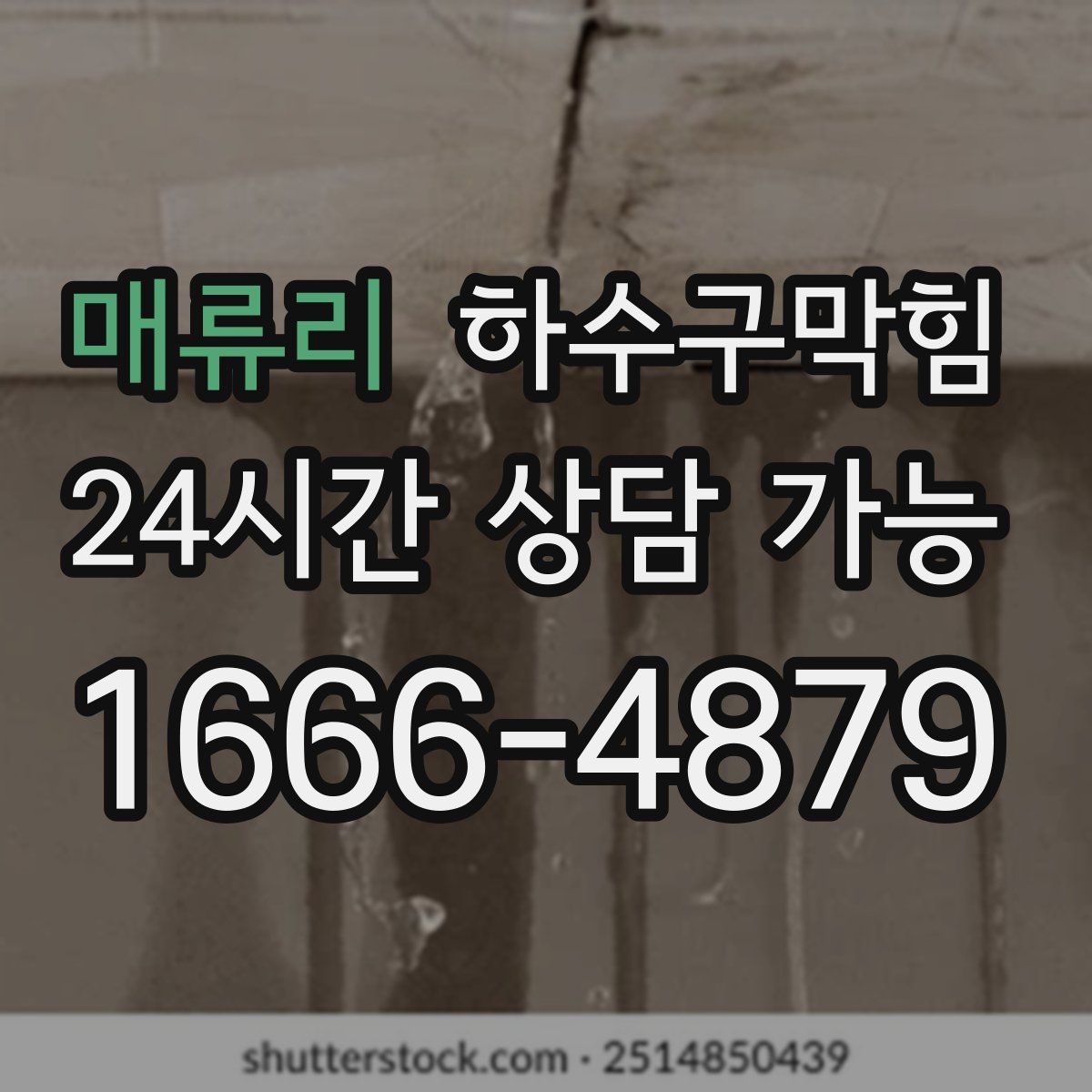 매류리 하수구막힘