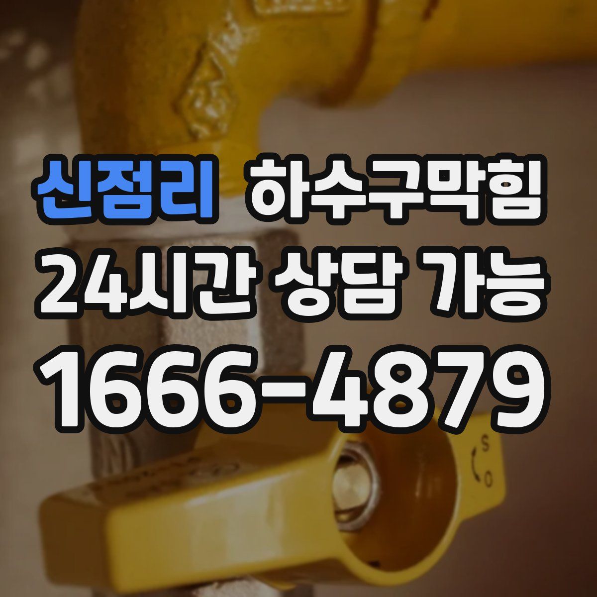 신점리 하수구막힘