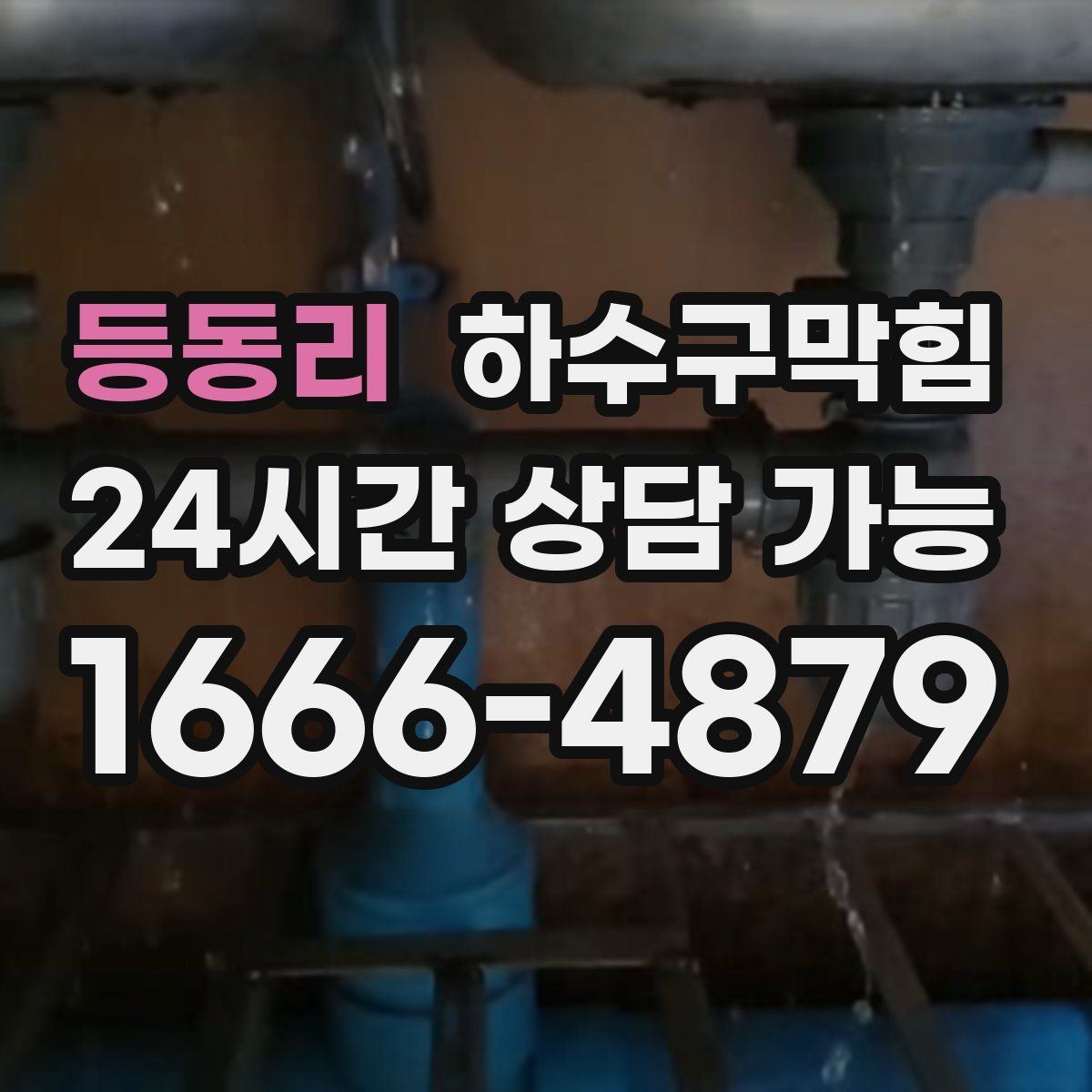 등동리 하수구막힘