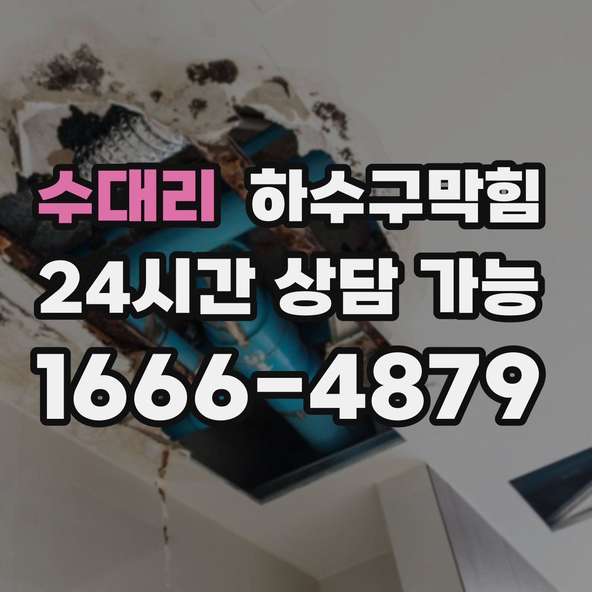 수대리 하수구막힘