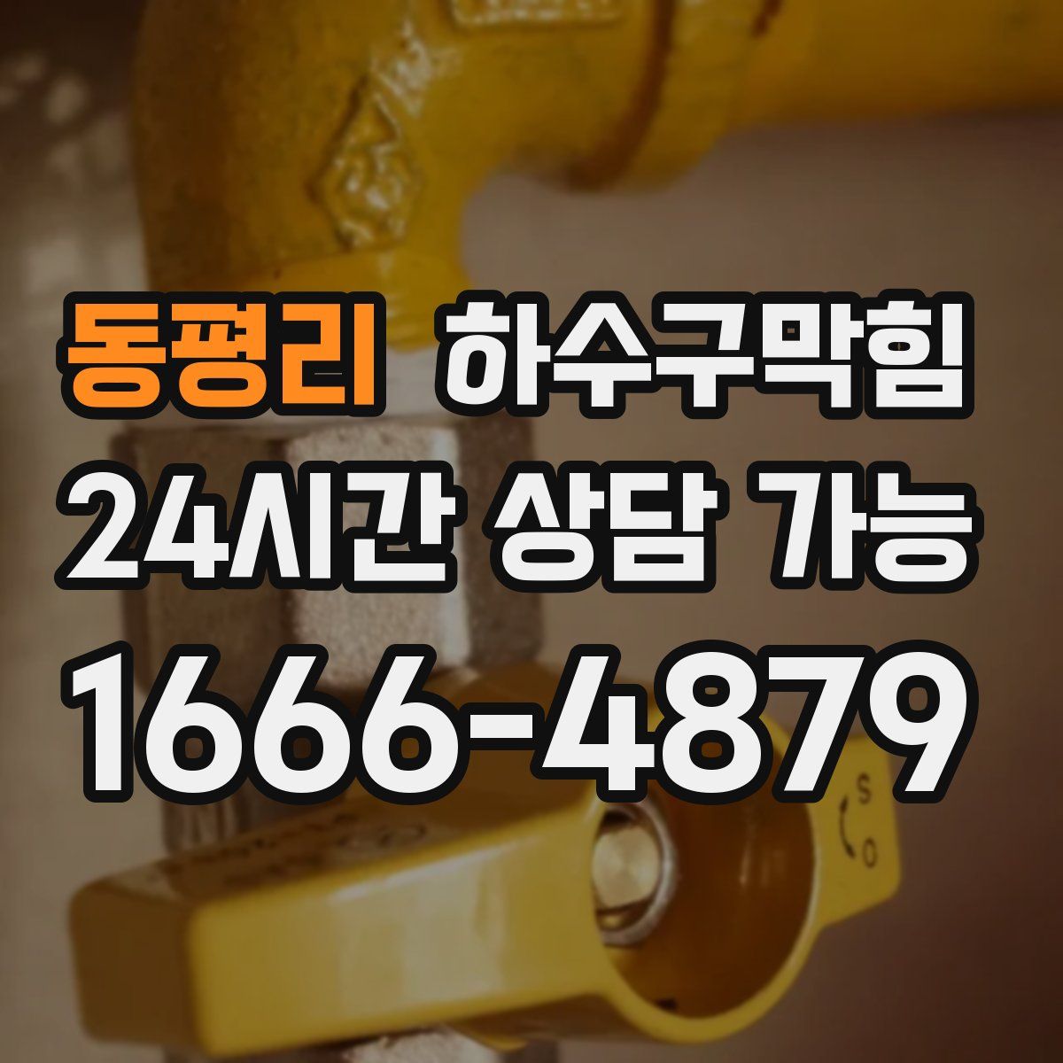 동평리 하수구막힘