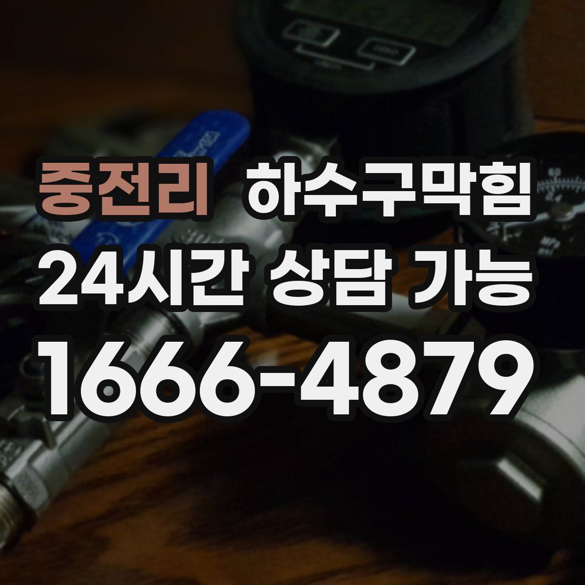 중전리 하수구막힘