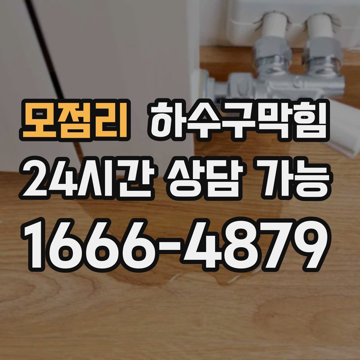 모점리 하수구막힘