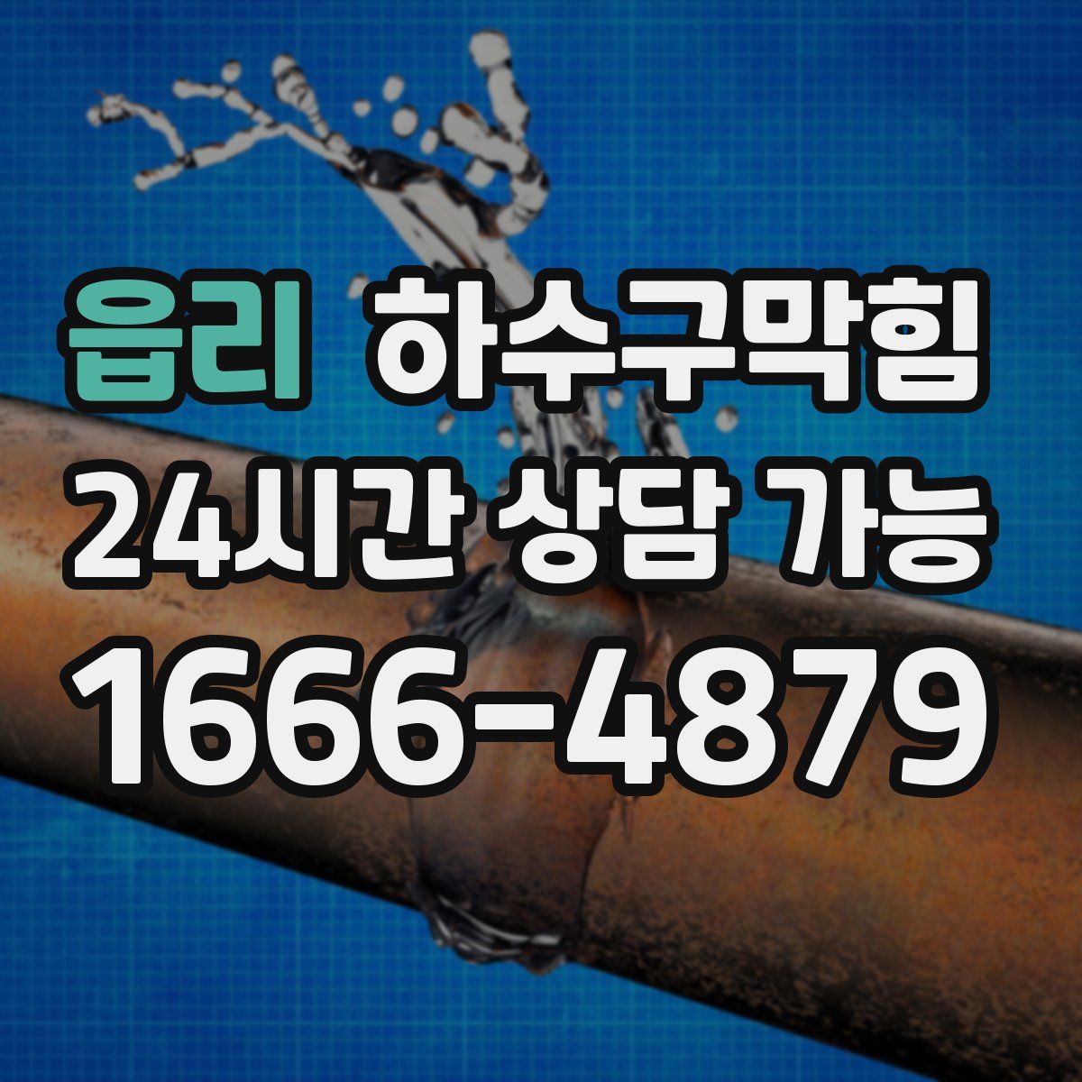 읍리 하수구막힘