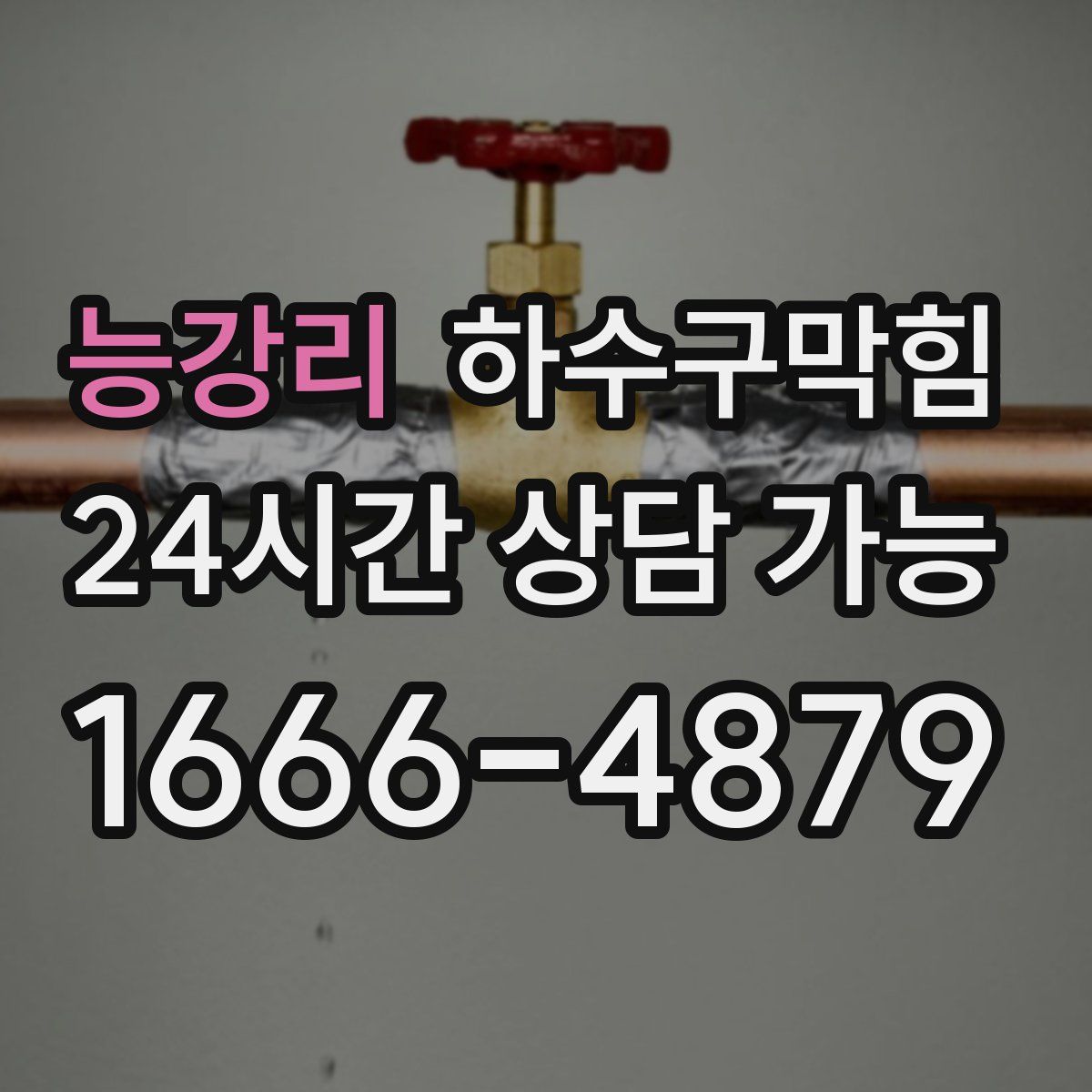 능강리 하수구막힘