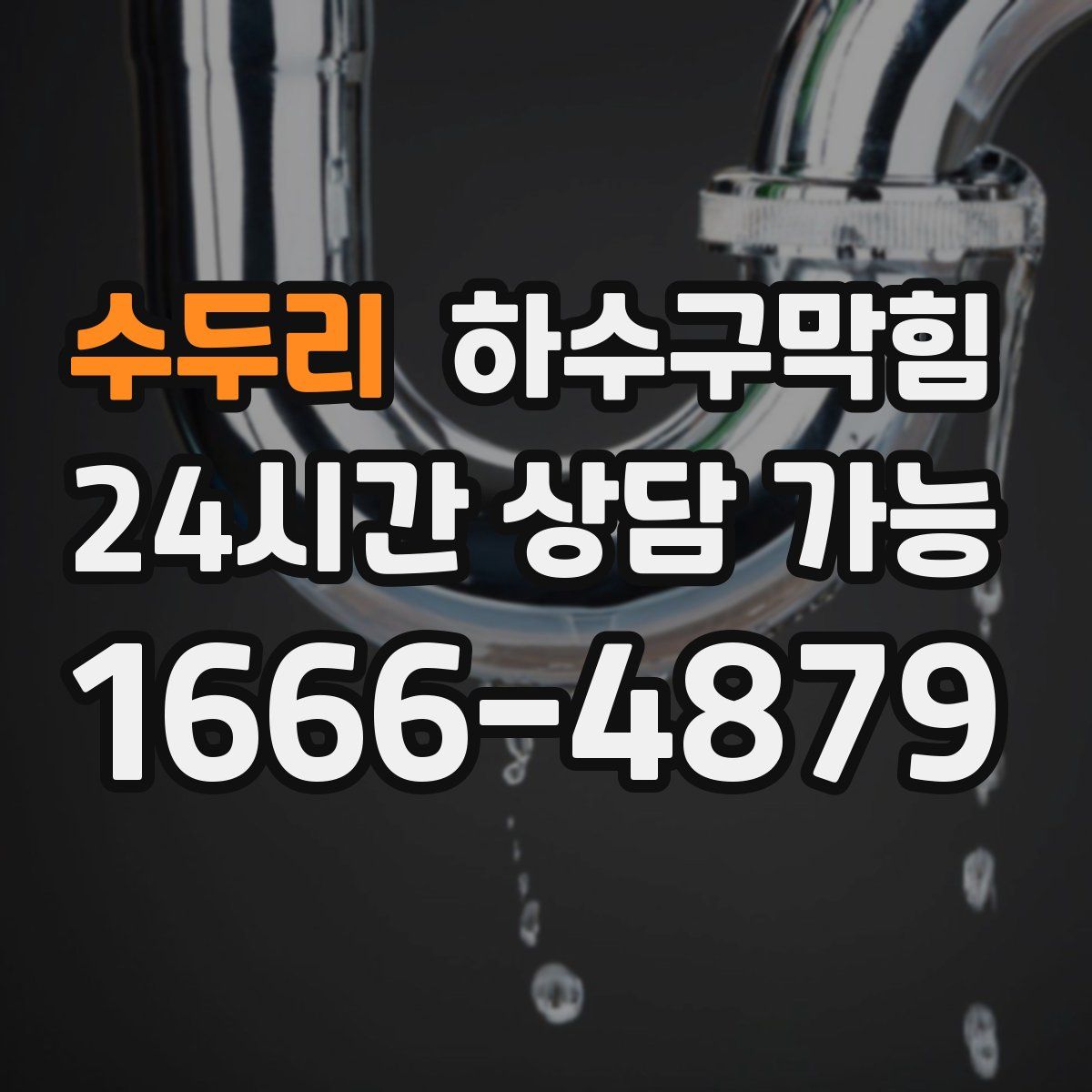 수두리 하수구막힘