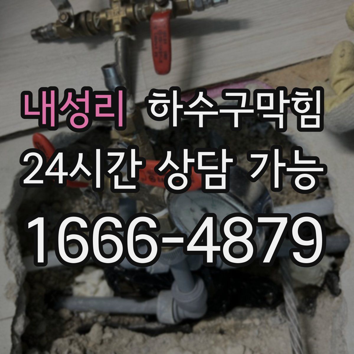 내성리 하수구막힘