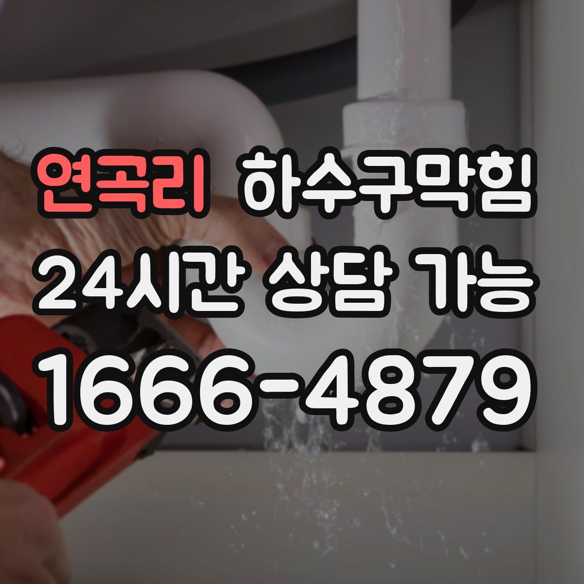 연곡리 하수구막힘