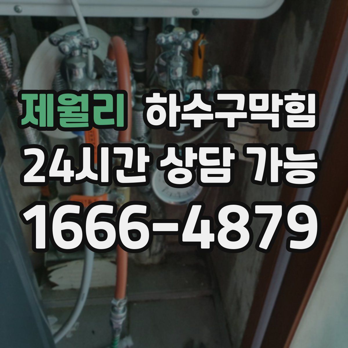 제월리 하수구막힘