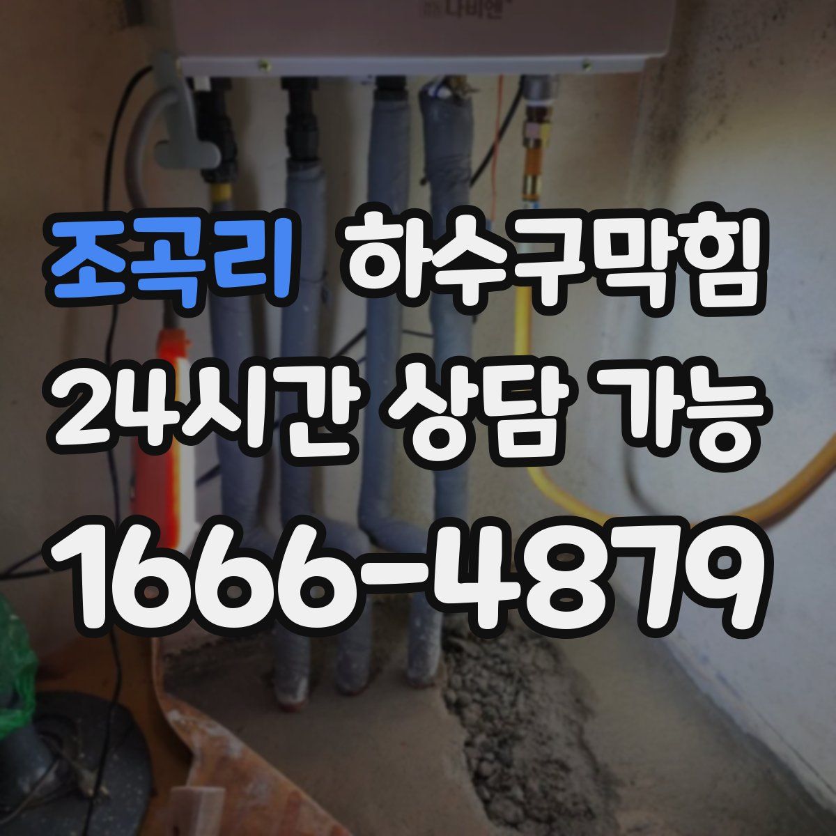 조곡리 하수구막힘