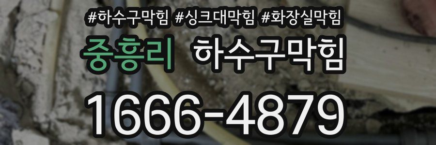 하수구막힘