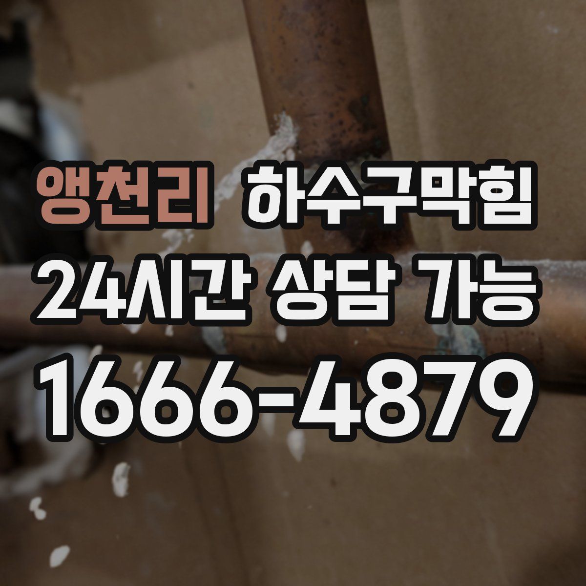 앵천리 하수구막힘