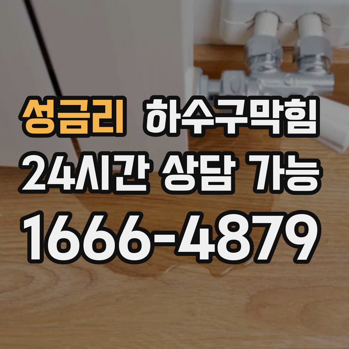 성금리 하수구막힘