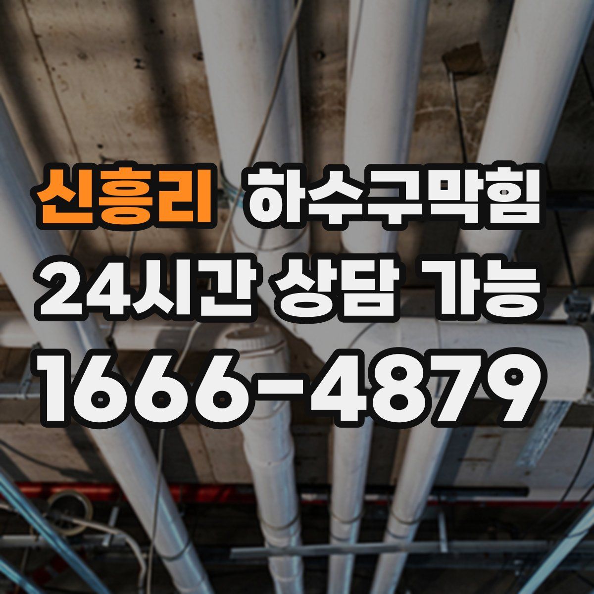 신흥리 하수구막힘